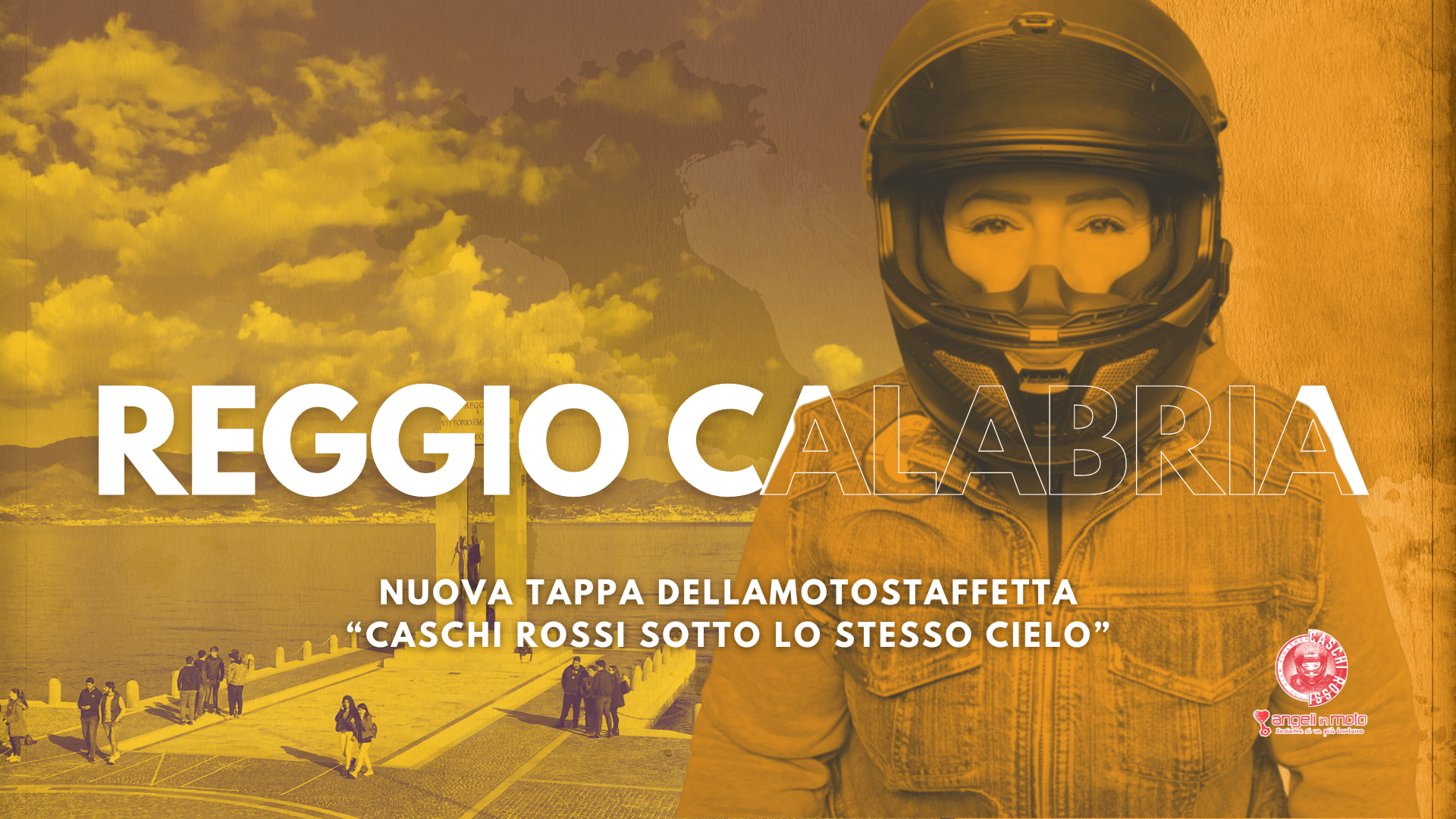 Caschi Rossi sotto lo stesso cielo tappa Reggio Calabria