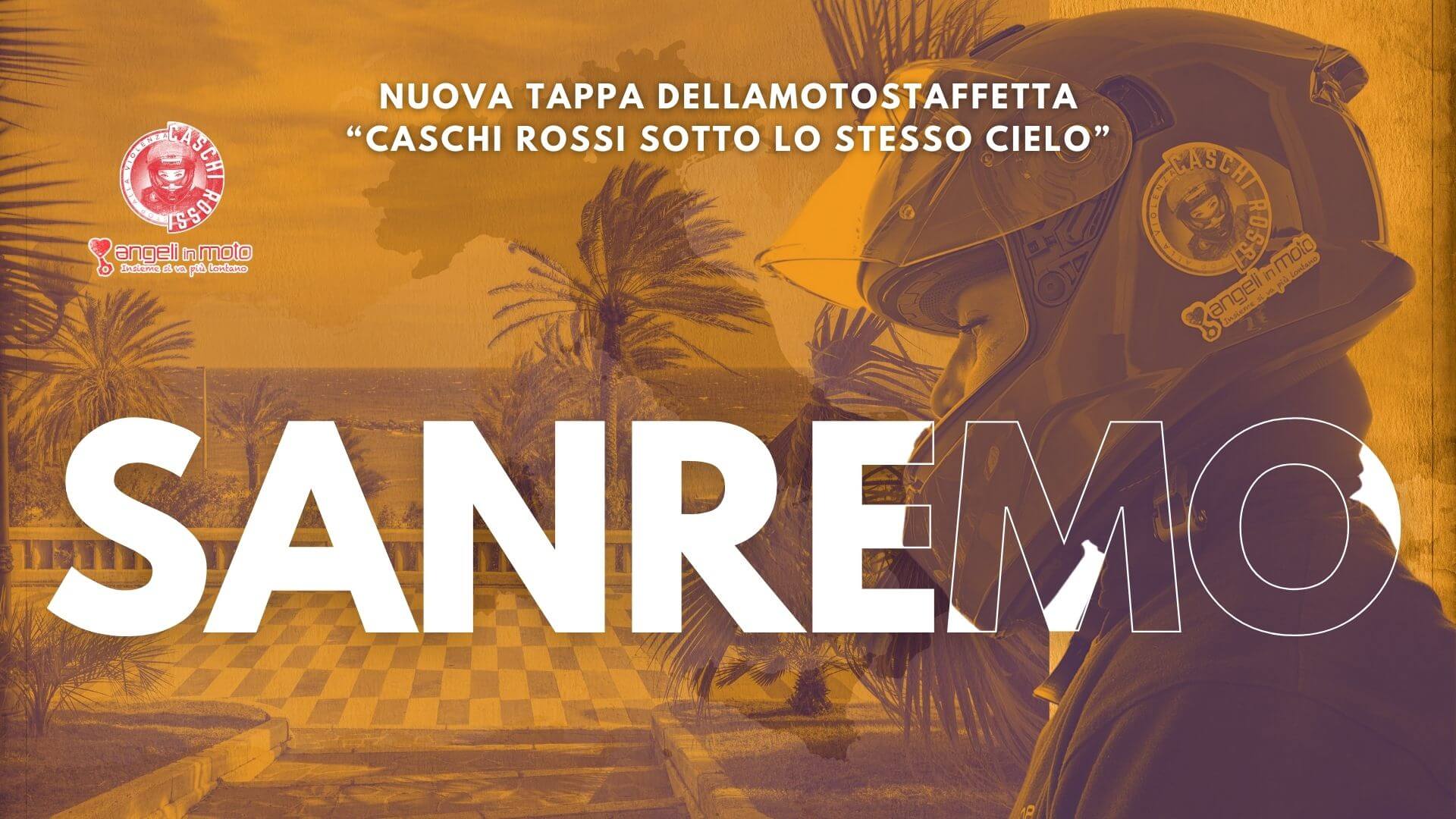 Caschi Rossi 15° tappa Sanremo